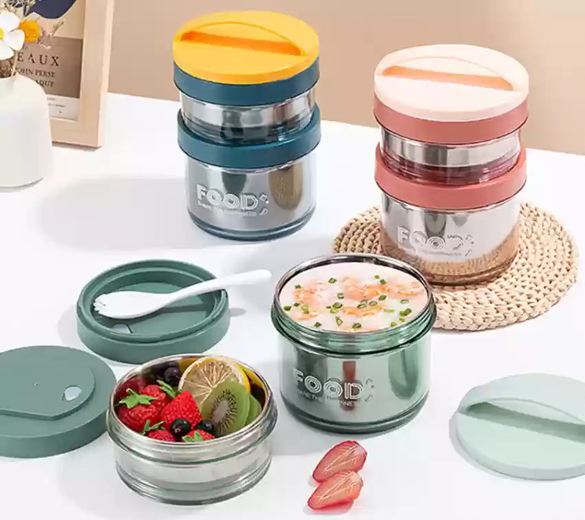 2 Layer INSULATED STAINLESS STEEL LUNCH BOX - Sumo Sushi
