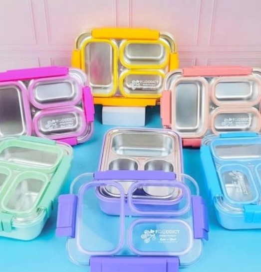 3 Compartment Leak proof Lunch Box