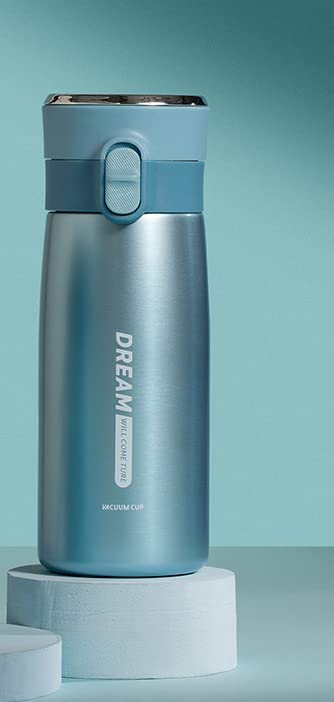 Steel Water Bottle - Hot and Cold Stainless Steel Water Bottle for Kids, Adults BPA-FREE (500 ml) (BLUE , PINK)