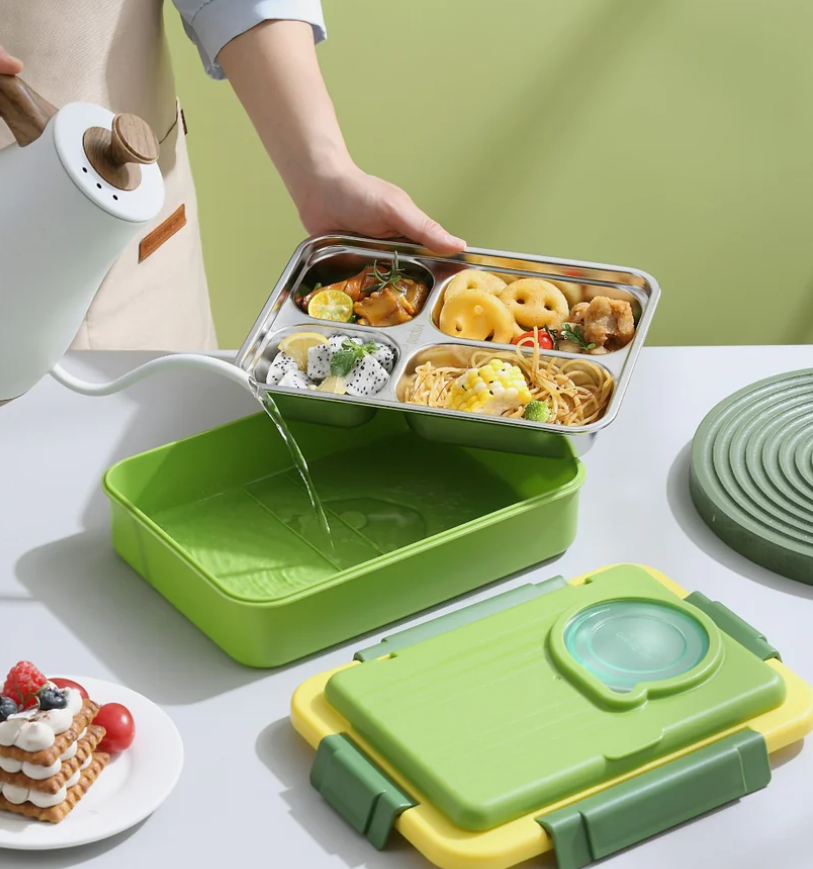 4+3 compartment Lunch Box