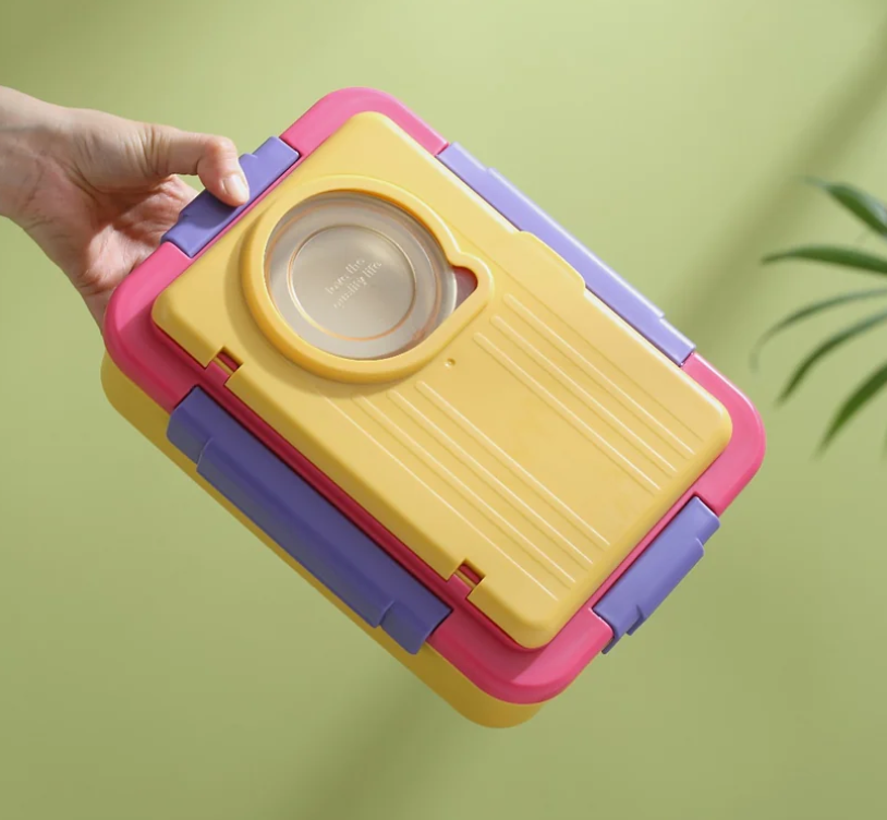 4+3 compartment Lunch Box